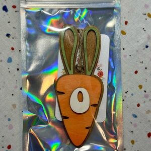 Orange Carrot Easter Basket Tag